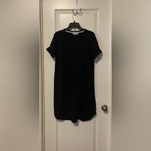 New‎ Directions Studio- Black Tee Shirt Dress Size Medium
